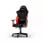Игровое геймерское кресло DXRacer GAMING/OFFICE CHAIR  GLADIATOR-23-L-NR-X1, BLACK/RED, GASLIFT CLASS 4, PREMIUM PVC LEATHER, MAX WEIGHT UP TO 150KG / HEIGHT 180-200CM, FULL TILT, RECLINE 90°-135°, 3D ARMRESTS, HEADREST AND LUMBAR CUSHIONS, 6 CM PU CASTER, W-22,15 KG