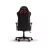 Игровое геймерское кресло DXRacer GAMING/OFFICE CHAIR  GLADIATOR-23-L-NR-X1, BLACK/RED, GASLIFT CLASS 4, PREMIUM PVC LEATHER, MAX WEIGHT UP TO 150KG / HEIGHT 180-200CM, FULL TILT, RECLINE 90°-135°, 3D ARMRESTS, HEADREST AND LUMBAR CUSHIONS, 6 CM PU CASTER, W-22,15 KG