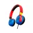 Игровые наушники HyperX HEADSET  CLOUD MINI, MULTICOLOR, ROTATING EARCUPS, MICROPHONE BUILT-IN, RECOMMENDED FOR GAMERS AGES 8-12, VOLUME LEVEL BELOW 85DB, FREQUENCY RESPONSE: 20HZ-20KHZ, CABLE LENGTH:1.2M, 3.5 JACK