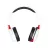 Игровые наушники HyperX BLUETOOTH + WIRED HEADSET HEADSET  CLOUD MINI, WHITE/RED, ROTATING EARCUPS, MICROPHONE BUILT-IN, RECOMMENDED FOR GAMERS AGES 8-12, VOLUME LEVEL BELOW 85DB, FREQUENCY RESPONSE: 20HZ-20KHZ, BT5.2 + DETACHABLE 3.5 JACK (1.3M) BRAIDED CABLE