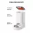 Кормушка для животных Petkit Petkit Fresh Element SOLO Smart Pet Feeder, Wi-Fi and Bluetooth connection, 304 stainless steel, Capacity: 3L, Normal dry food, freeze dried food, App control, Dual-power system, Size 316*167*296mm, white