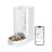 Кормушка для животных Petkit Petkit Fresh Element SOLO Smart Pet Feeder, Wi-Fi and Bluetooth connection, 304 stainless steel, Capacity: 3L, Normal dry food, freeze dried food, App control, Dual-power system, Size 316*167*296mm, white