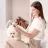 Set Petkit FURWAKER 5-IN-1 PET GROOMING KIT, Periere, tăiere și aspirare simultan, 5 instrumente profesionale pentru îngrijire și aspirare, alb.