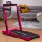 Banda de alergat THUNDER RACE, Pink, Viteza maxima 14km/h, maxima suportata 130kg
