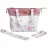 Geanta PM Geanta carucior Caretero Velvet Flori (5908310387857)