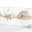 Lenjerie de pat PM Set lenjerie 8 piese Elegance Maro