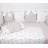 Lenjerie de pat PM Set lenjerie 8 piese PERNE Maro