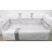 Lenjerie de pat PM Set lenjerie 8 piese Renaissance Buline Gri
