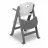Scaun pentru alimentare PM Scaun de masa Lionelo Floris Grey Stone