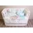 Lenjerie de pat PM Set lenjerie 8 piese Cosita Iepuras Turcoaz