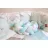 Lenjerie de pat PM Set lenjerie 8 piese Cosita Iepuras Turcoaz