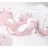 Lenjerie de pat PM Set lenjerie 8 piese Cosita Iepuras Roz