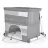 Patut PM Patuc co-sleeper  2in1 Moni Day n Night + manej Grey