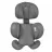 Автокресло детская PM Scaun auto 0-36kg Moni Castor I-Size Grey