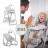 Scaun pentru alimentare PM Scaun de masa Hauck Sit N Relax 3in1 Nordic Grey