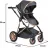 Carucior PM CARUCIOR TRANSFORMABIL 2IN1 MONI MIDAS GREY
