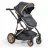 Коляска PM Carucior transformabil 2in1 Moni Midas Black