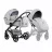 Carucior TUTIS CARUCIOR 2IN1  VIVA 5+ LEATHER, CLOUD 085 (1452085)