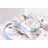 Lenjerie de pat PM Babynest Ursulet Albastru