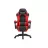 Fotoliu Gaming Lumi Lumi Gaming Chair with Headrest & Lumbar Support CH06-12-04, Black/Red, PVC Leather, Linkage Armrest, 320mm Nylon Plastic Base, 50mm Nylon Caster, 100mm Class 2 Gas Lift, Footrest, Weight Capacity 120 Kg