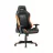 Fotoliu Gaming Lumi Lumi Premium PVC Diamond Quilted Gaming Chair CH06-31, Black/Orange, PVC Leather, Height Adjustable Armrest, Butterfly Mechanism, Steel Frame, 350mm Nylon Plastic Base, 60mm PU Caster, 80mm Class 3 Gas Lift, Weight Capacity 180 Kg