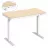 Masa de birou Lumi S08-22D-SW WHITE ELECTRIC SINGLE-MOTOR SIT-STAND DESK WITH DRAWER & MEMORY CONTROL, 1180X600MM, HEIGHT RANGE 720-1200MM, WEIGHT CAPACITY 60KG, USB-A & USB TYPE-C PORTS, ADVANCE MEMORY CONTROLLER