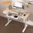 Masa de birou Lumi S08-22D-SW WHITE ELECTRIC SINGLE-MOTOR SIT-STAND DESK WITH DRAWER & MEMORY CONTROL, 1180X600MM, HEIGHT RANGE 720-1200MM, WEIGHT CAPACITY 60KG, USB-A & USB TYPE-C PORTS, ADVANCE MEMORY CONTROLLER