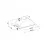 Hota incorporabila MASTERCOOK MODUL 1200(52) BL LED