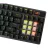 Gaming keyboard ASUS Gaming Wireless Keyboard Asus ROG Strix Scope II 96, Mechanical, NX Linear SW. PBT Doubleshot Keycaps, RGB, Wrist rest, 2m, 2.4+BT+USB, EN/RU, Black