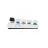 Gaming keyboard LOGITECH Gaming Wireless Keyboard Logitech G PRO X 60, Mechanical, 60% Design, Tactile SW, Volume Roller, Media Controls, 65h, RGB, 2.4Ghz+BT, EN, White
