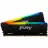 RAM KINGSTON 32GB DDR4-3600MHZ  FURY BEAST RGB (KIT OF 2X16GB) (KF436C18BB2AK2/32), CL18-22-22, 1.35V, BLACK