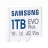 Card de memorie Samsung 1.0TB MICROSD (CLASS 10) UHS-I (U3) +SD ADAPTER,  EVO PLUS 2024 "MB-MC1T0SA" (R:160MB/S)
