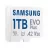 Card de memorie Samsung 1.0TB MICROSD (CLASS 10) UHS-I (U3) +SD ADAPTER,  EVO PLUS 2024 "MB-MC1T0SA" (R:160MB/S)