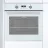 Встраиваемая  электрическая духовка BACKER NONA 09 Soft Stouch WH GL, White