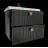 Dulap Mstb
 DP. SUSPENDAT F/LAV 70 CM (SAVA) (TOLEDO) 2 SERT Negru