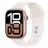 Smartwatch APPLE Apple Watch Series 10 GPS, 42mm Rose Gold Aluminium Case with Light Blush Sport Band - S/M, MWWH3
