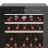 Dulap/Frigider pentru vin HAIER HWS77GDAU1, Volum util: 190 l, LxIxA (cm) 49.7x127x58.5, Negru, G