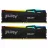 RAM KINGSTON 32GB DDR5-5600MHZ  FURY BEAST RGB (KIT OF 2X16GB) (KF556C36BBEAK2-32), CL36-38-38, 1.25V, AMD EXPO 1.0/INTEL XMP 3.0, BLACK