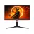 Monitor AOC 27.0"  IPS LED Q27G3XMN/BK QHD BORDERLESS BLACK (1MS, 3000:1, 250CD, 2560X1440, 178°/178°, REFRESH RATE 180HZ, 2 X HDMI2.0, DISPLAYPORT, AMD FREESYNC PRO, HEIGHT ADJUSTMENT, AUDIO LINE-OUT, VESA)