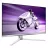 Игровой монитор PHILIPS 27" PHILIPS Evnia 27M2N8500,White,QD-OLED,2560x1440,360Hz,AdaptiveSync,0.03msGTG,1000cd,HDR,HDMI+DP+USB,Spkrs.Pivot