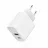 Incarcator GEMBIRD Wall Charger Gembird 2-port: Type-C 20W PD; Type-A 20W QC 3.0, fast charger, White
