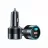 Aвтомобильное зарядное устройство Choetech Car Charger Choetech 130W Dual USB-C+USB-A, Black