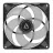Ventilator ARCTIC CASE/CPU FAN  P14 PWM PST A-RGB BLACK, PRESSURE-OPTIMISED FAN WITH PWM PST, 140X140X27 MM, 4-PIN CONNECTOR + 4-PIN SOCKET, 200-1900RPM, NOISE 0.3 SONE, 68.9 CFM 117.06M3/H ACFAN00239A