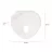 Подушка PM Perna ortopedica ergonomica Kikkaboo Heart Airknit White