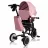 Bicicleta pentru copii PM TRICICLETA LIONELO TRIS PLUS PINK ROSE