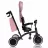 Bicicleta pentru copii PM TRICICLETA LIONELO TRIS PLUS PINK ROSE