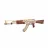 Пазлы 3D DVCIT Puzzle 3D Gum AK-47, Lemn, 315 piese