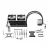 Кулер универсальный be quiet! AIO Liquid Cooling be quiet! "Light Loop 240mm" (15.4-34.9dB, 2x120mm ARGB fans, PWM, 2100RPM, ARGB Block, ARGB-PWM-Hub, 1200g.)