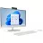 PC All-in-One HP 24-cr1006ci, 23.8" FHD IPS, Ultra 5 125U, 16GB DDR5, 512GB SSD, USB Kb&Ms, FreeDos, Shell White