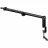 Microfon HyperX BOOM ARM FOR MICROPHONE  CASTER, TOOLLESS ADJUSTMENT, BUILT-IN CABLE MANAGEMEN, C-CLAMP, INTERNAL  SPRING-ASSISTED MOVEMENT, BLACK